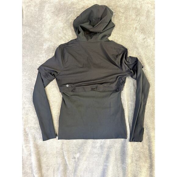 Lululemon Women’s Reversible Lightweight Running Jacket Gray Size 8 - Picture 7 of 9